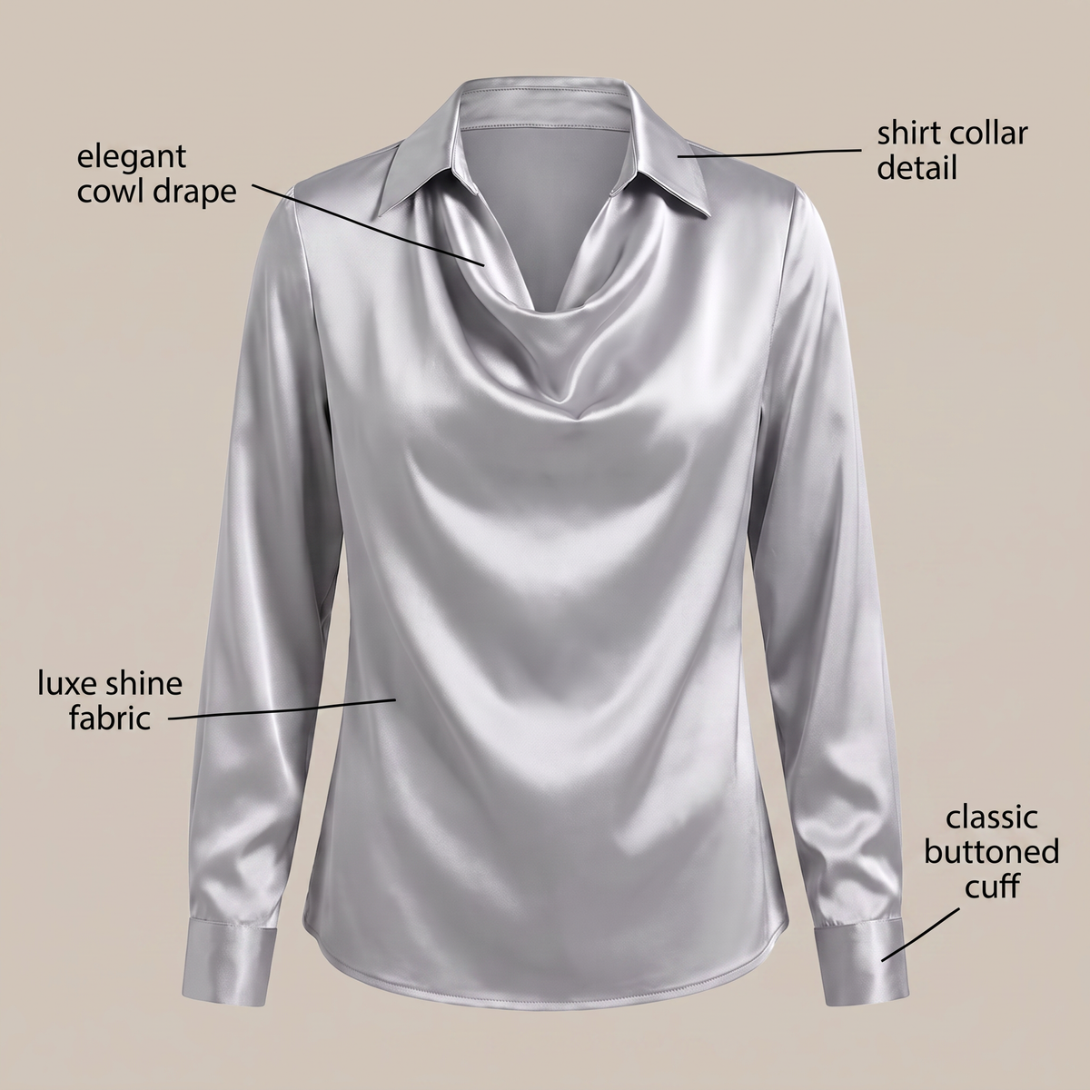 BROOKLYN™ ELEGANT BLOUSE
