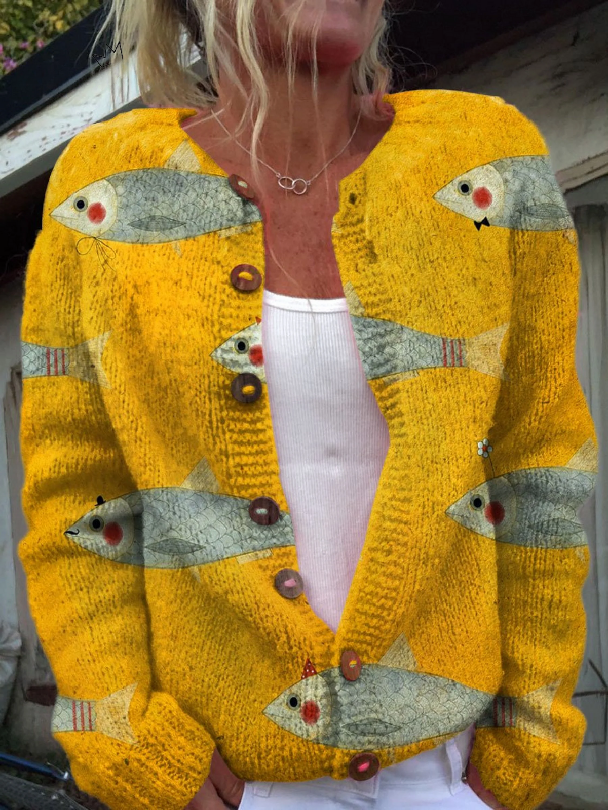 Audrey | Vintage Knitted Cardigan