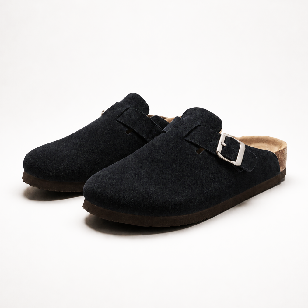 Robyn Suede Comfort Clogs