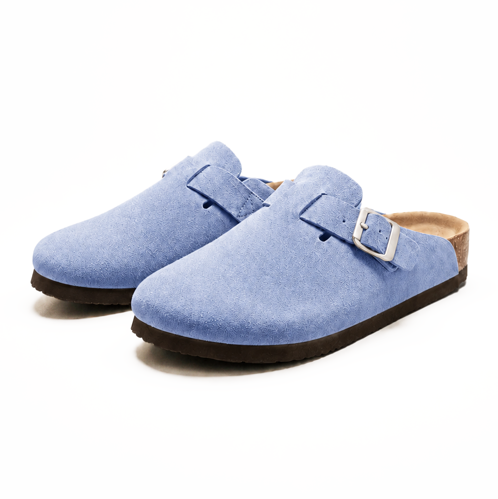 Robyn Suede Comfort Clogs