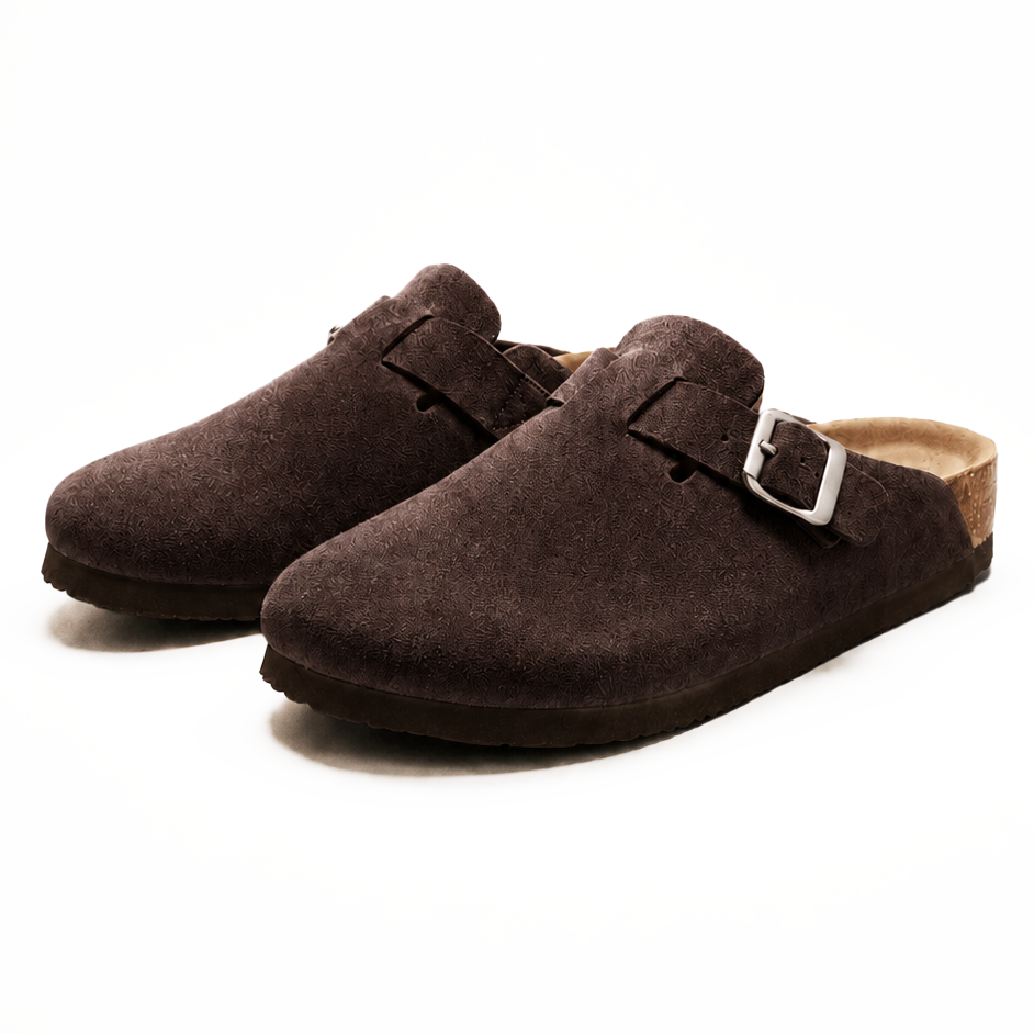 Robyn Suede Comfort Clogs