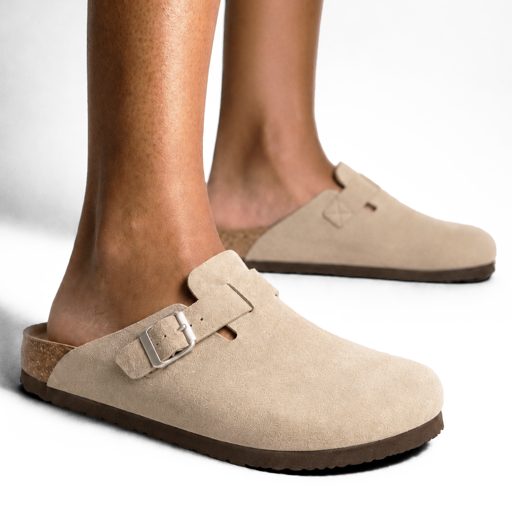 Robyn Suede Comfort Clogs