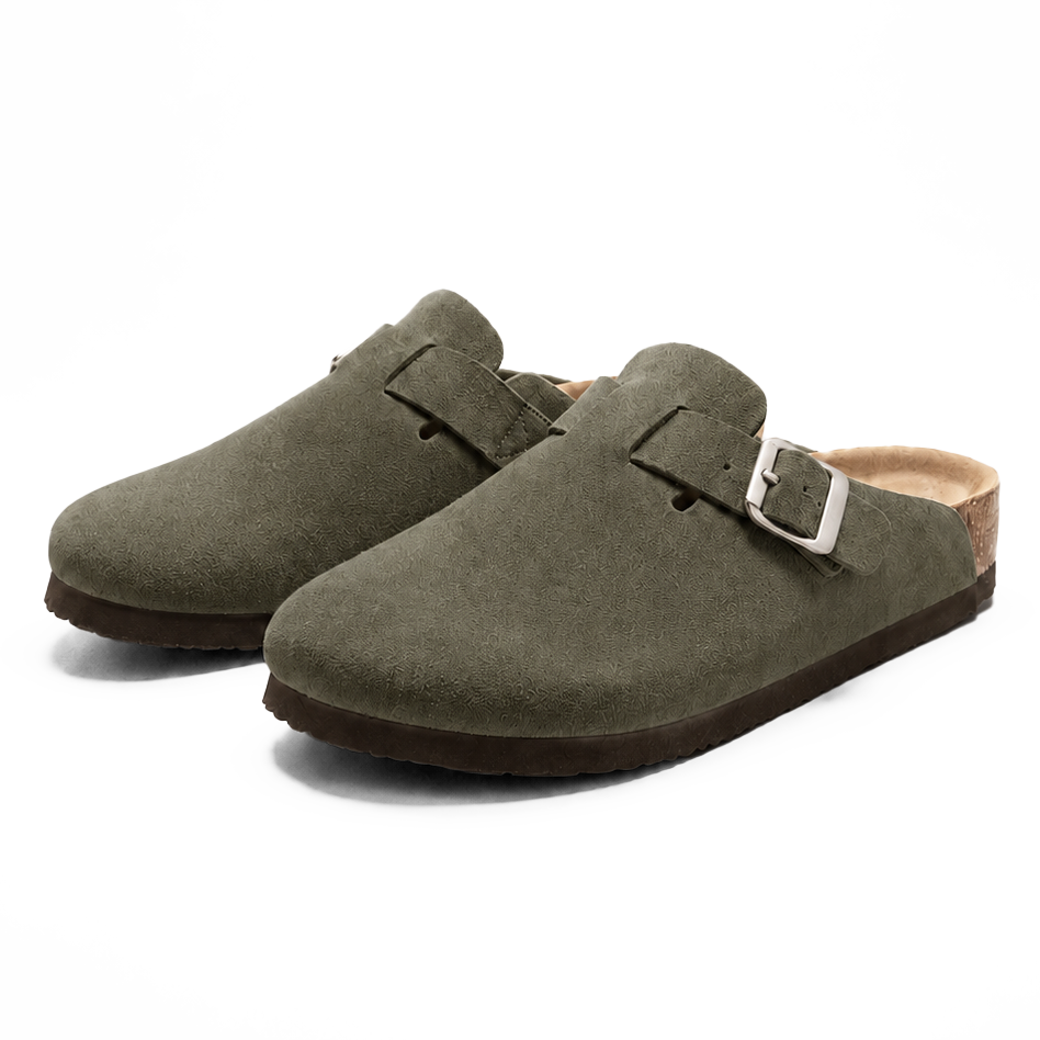 Robyn Suede Comfort Clogs