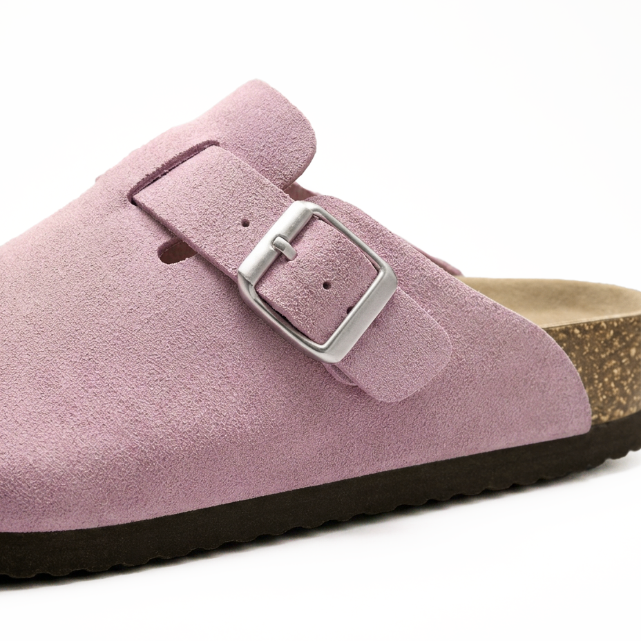 Robyn Suede Comfort Clogs