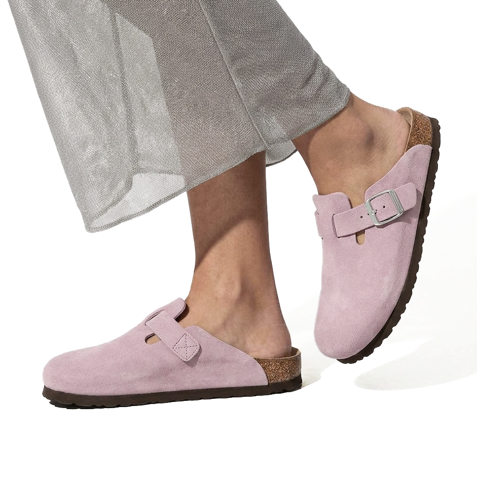 Robyn Suede Comfort Clogs