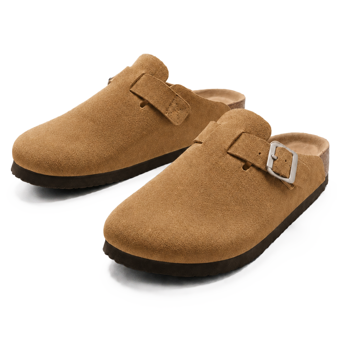 Robyn Suede Comfort Clogs