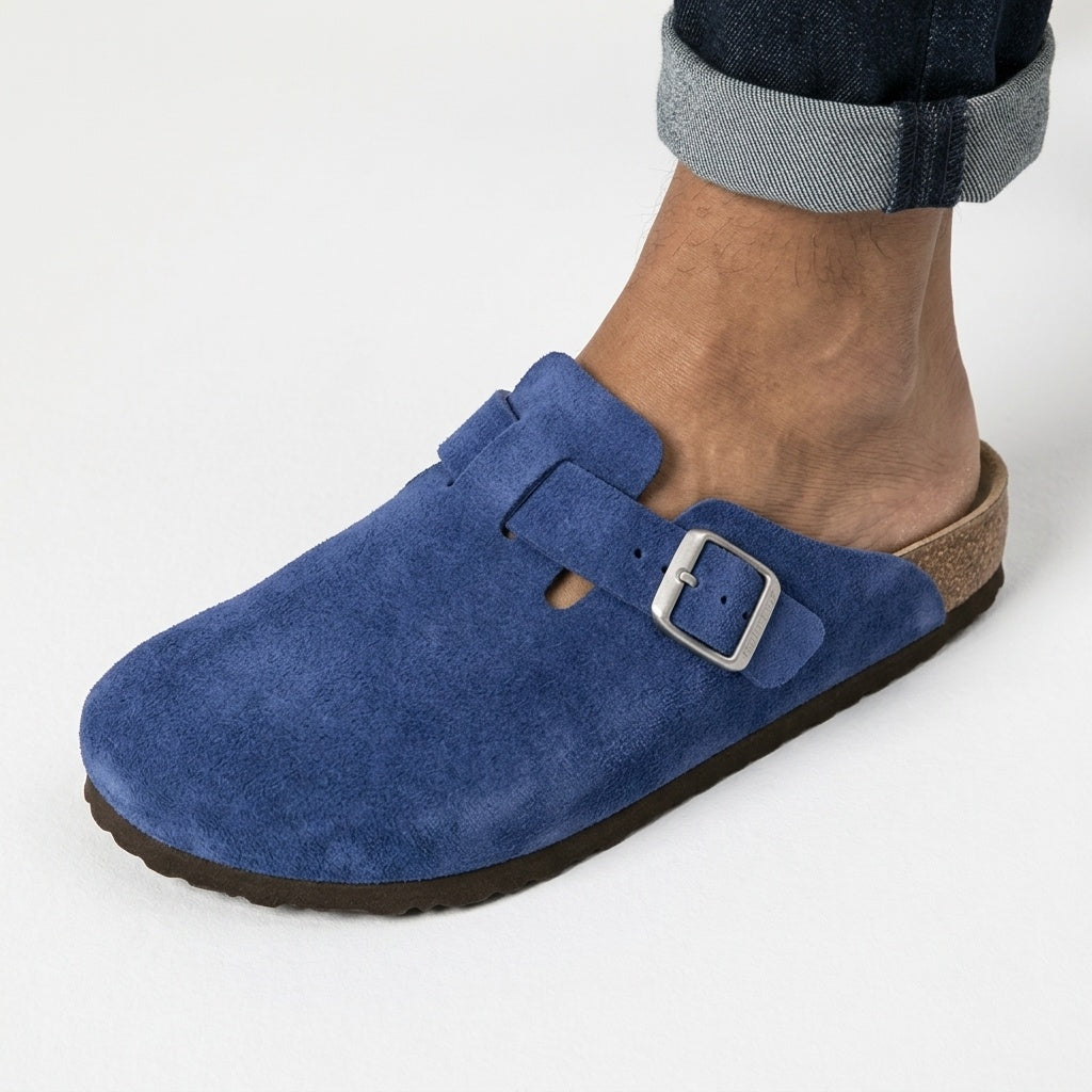 Robyn Suede Comfort Clogs