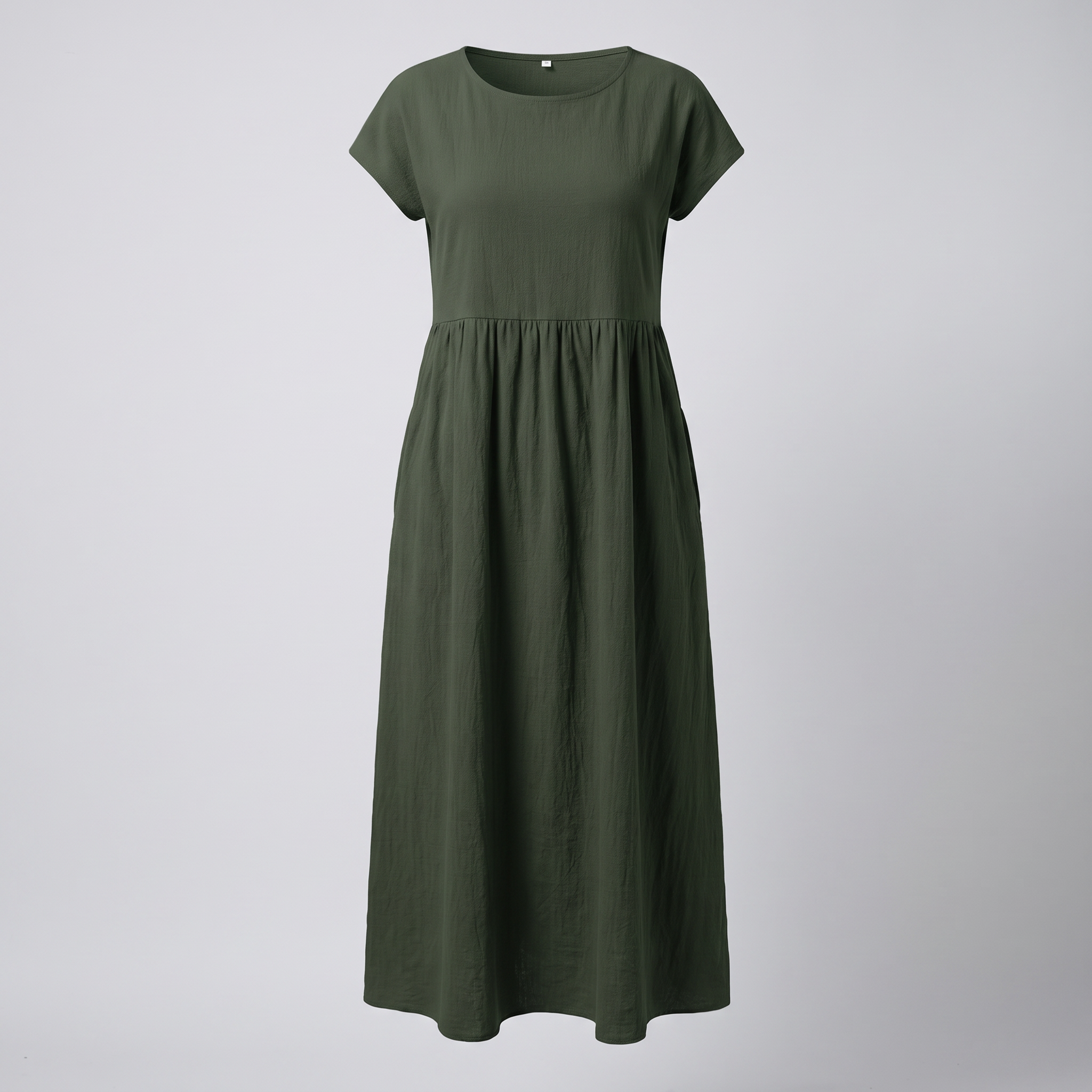 AVA LUXE FLUID MIDI DRESS