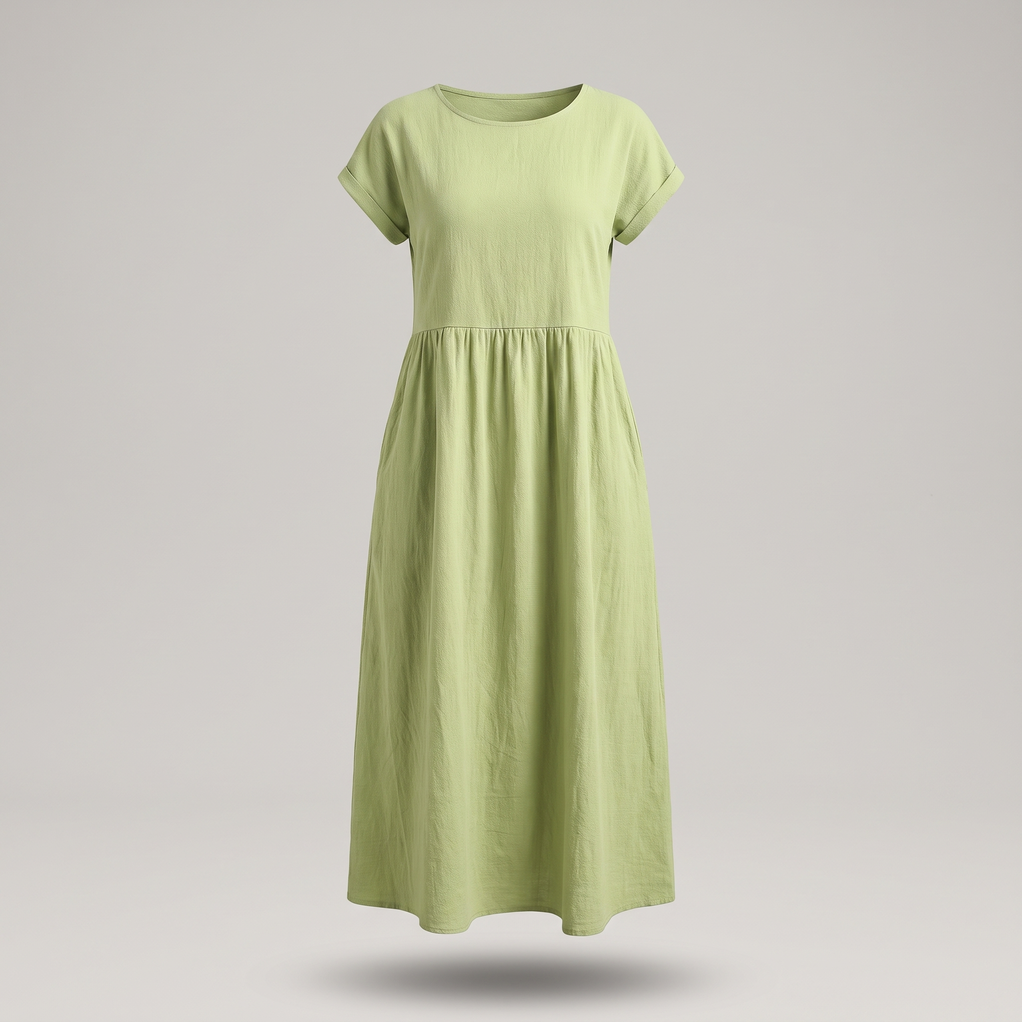 AVA LUXE FLUID MIDI DRESS