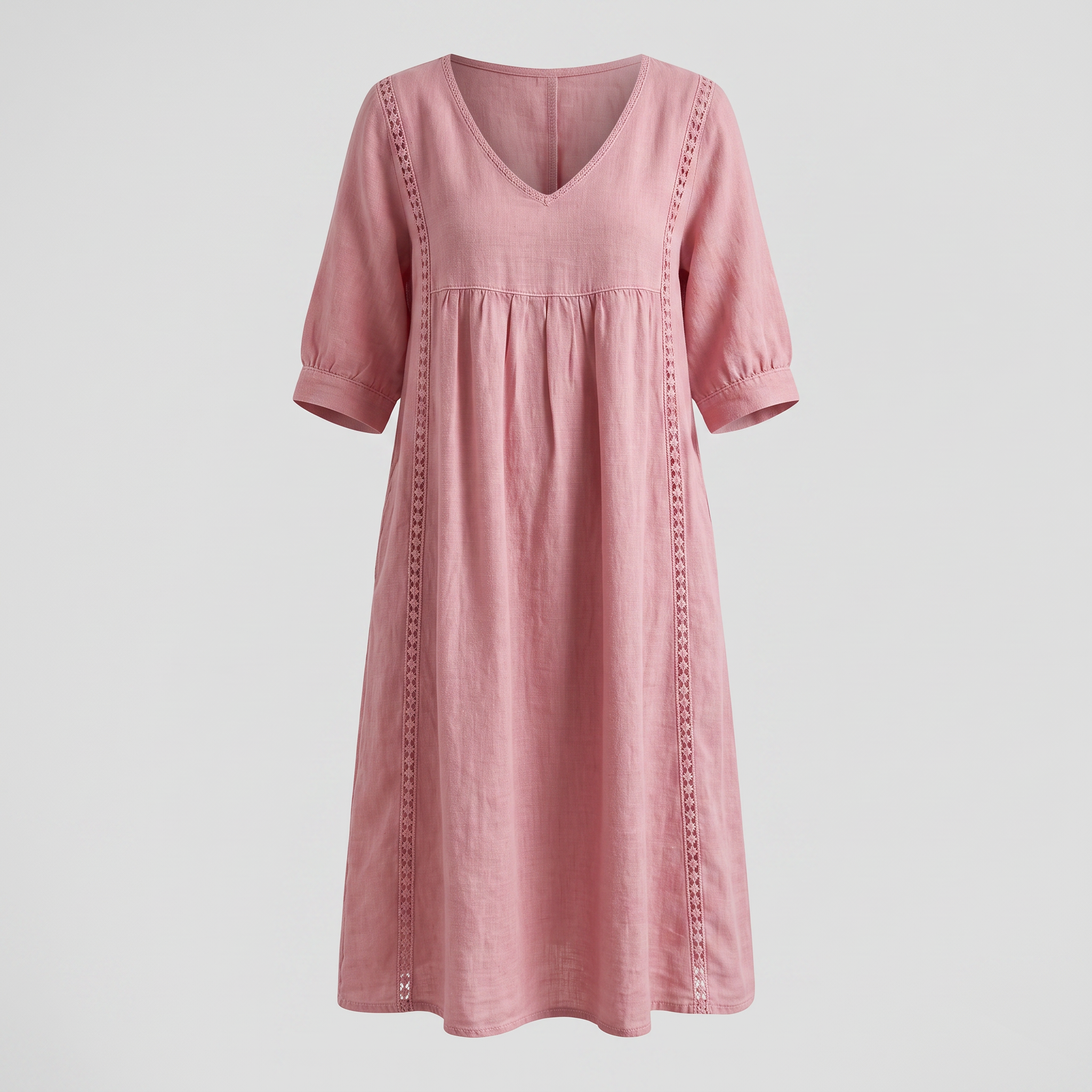 DAISY LACE TRIM DRESS