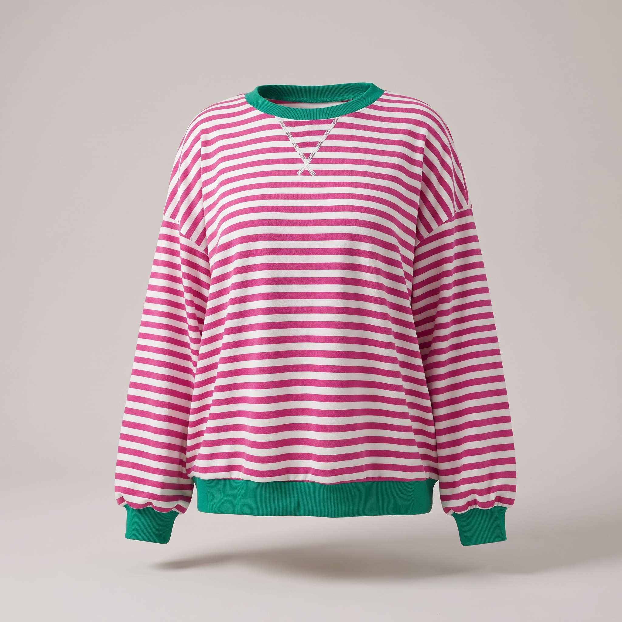 ELARA STRIPED PULLOVER