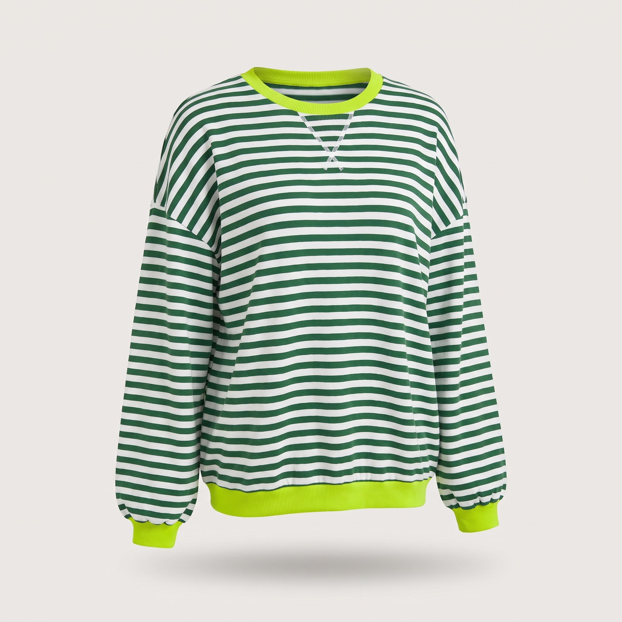 ELARA STRIPED PULLOVER
