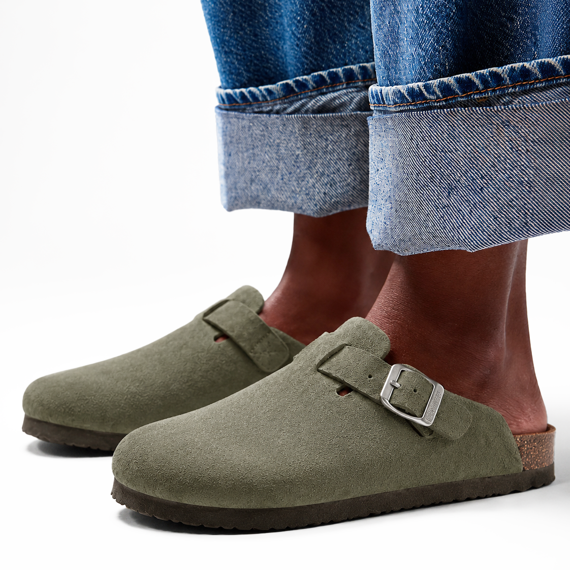 Robyn Suede Comfort Clogs