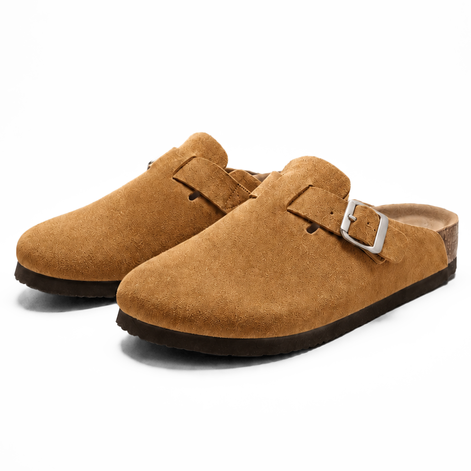 Robyn Suede Comfort Clogs