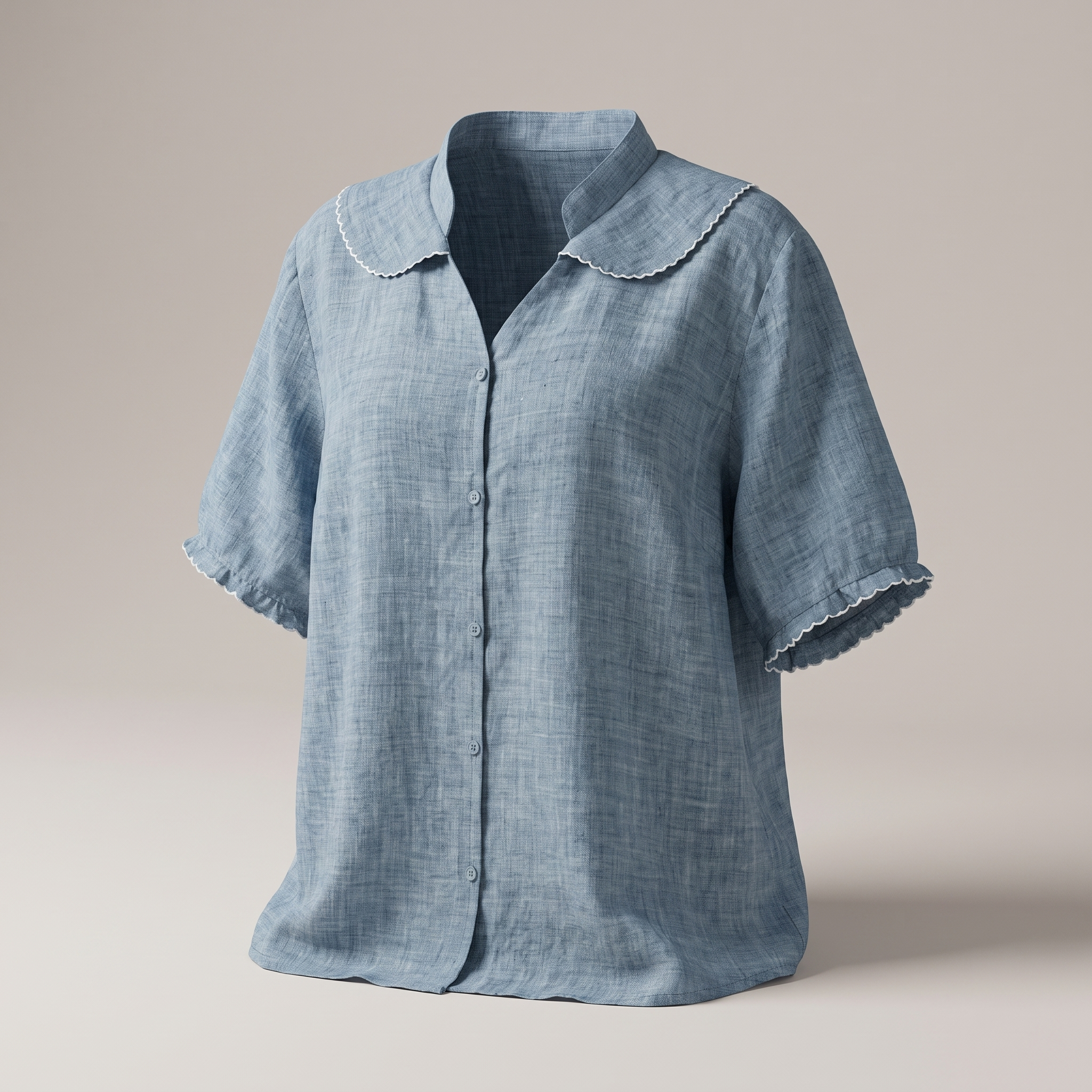 ADÈLE LINEN BLOUSE