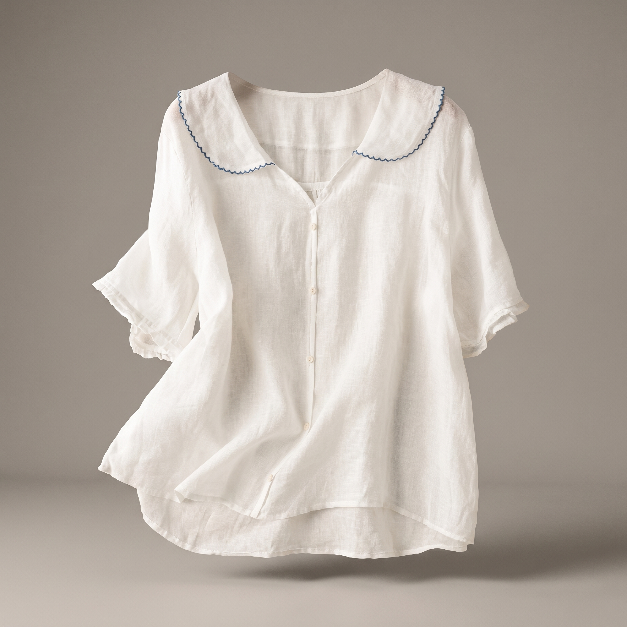 ADÈLE LINEN BLOUSE