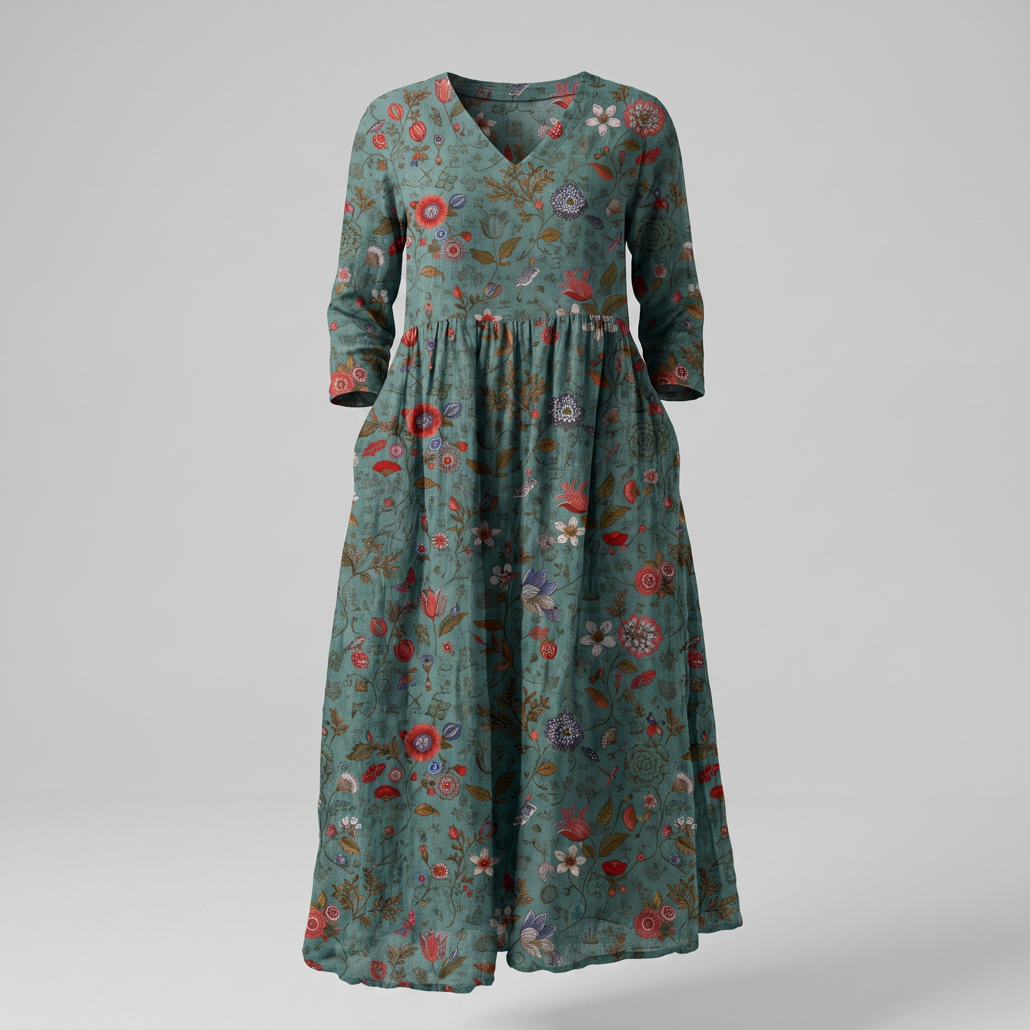 ALINA BLOSSOM MIDI DRESS