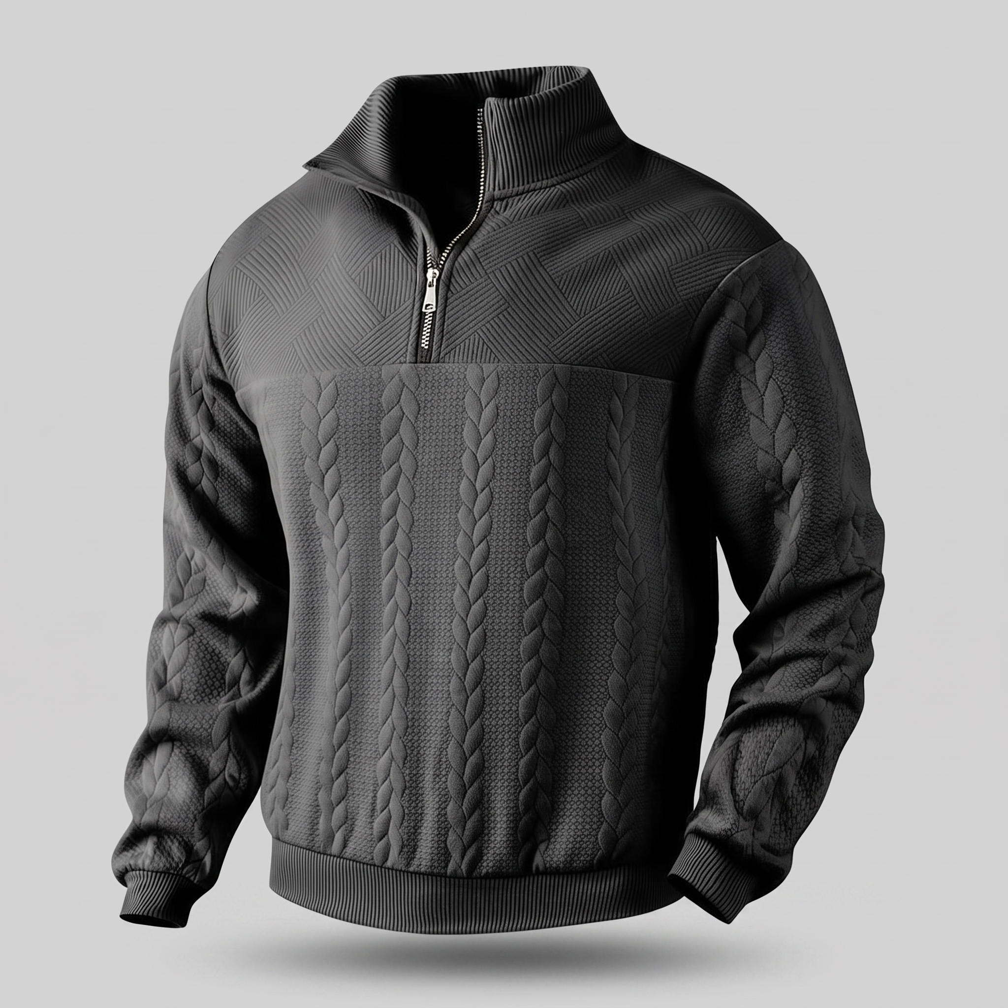 CAMDEN PREMIUM QUARTER ZIP SWEATSHIRT