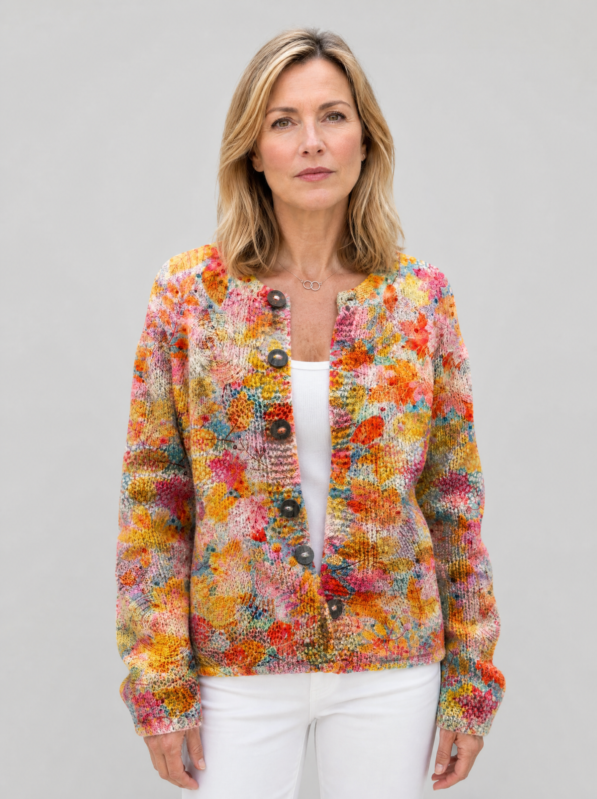 Helen | Floral Cardigan