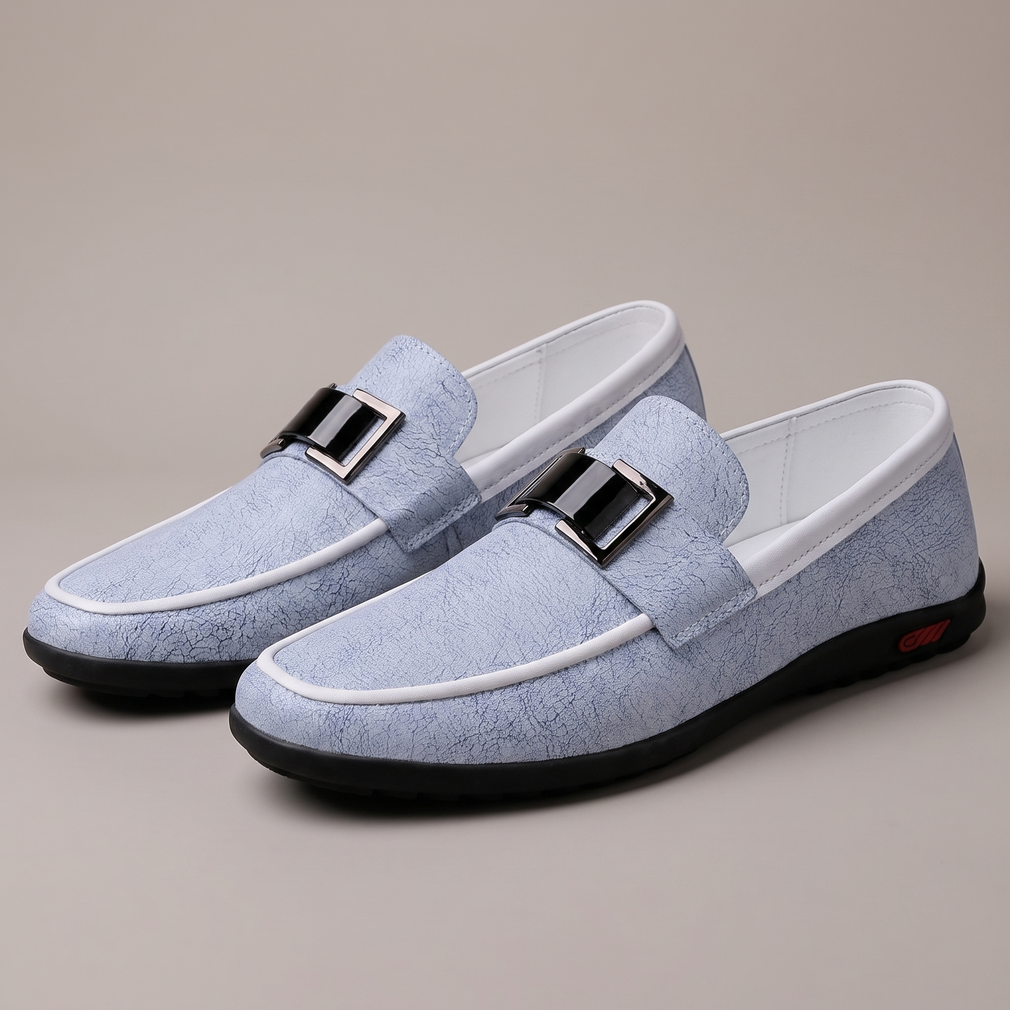 MIDHURST BUCKLE SLIP-ON SHOES