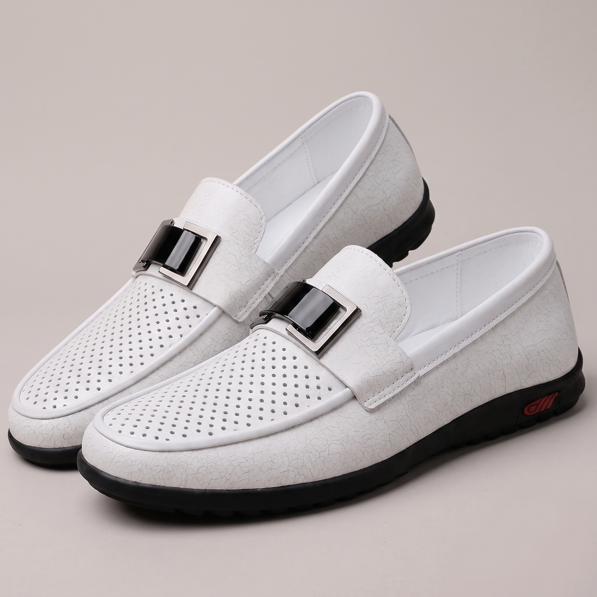 MIDHURST BUCKLE SLIP-ON SHOES